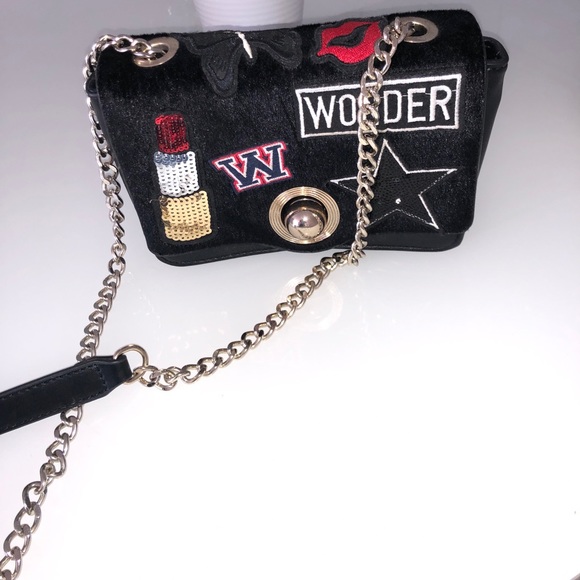Zara Wonder Woman crossbody bag w/reversible flap. - Picture 1 of 7
